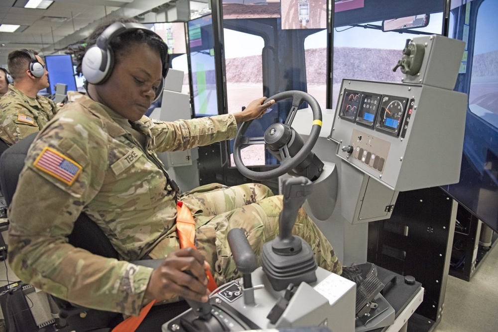 Learning to operate a 60-ton piece of equipment just got easier for some Fort Leonard Wood students