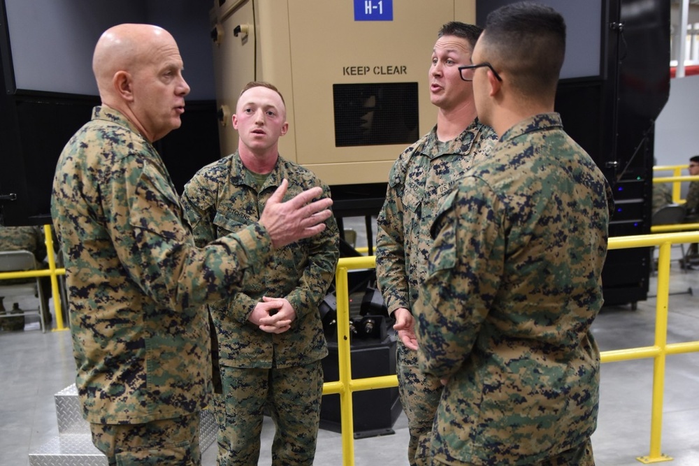 Highest-ranking Marine visits Fort Leonard Wood Marine Corps Detachment