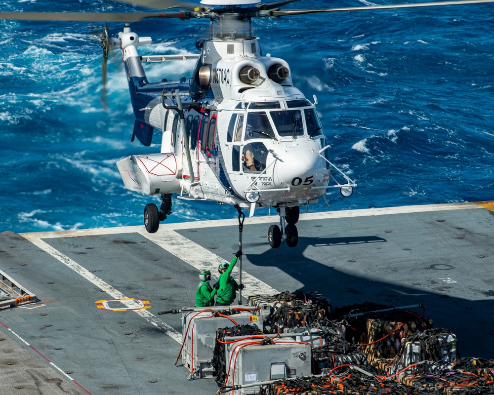 Nimitz Conducts Replenishment-at-Sea