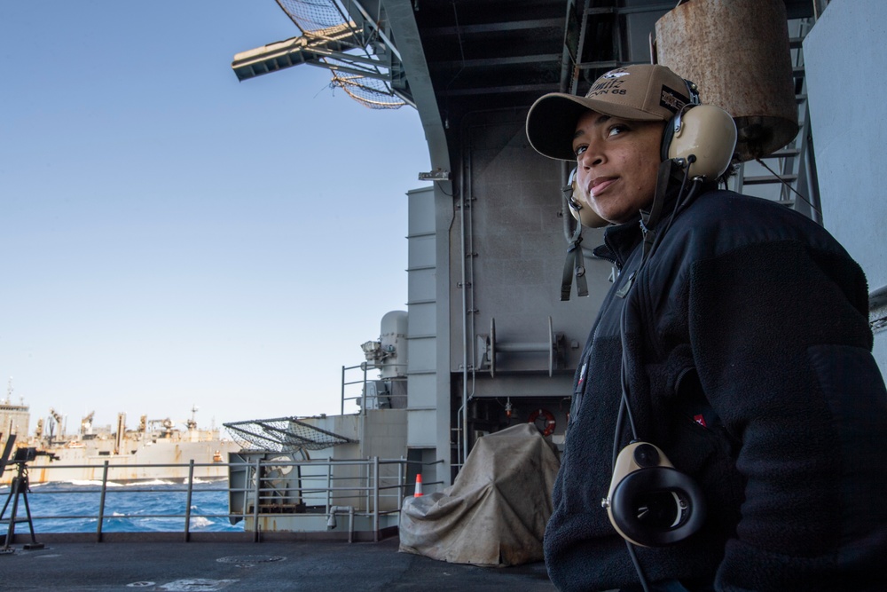 Replenishment At Sea