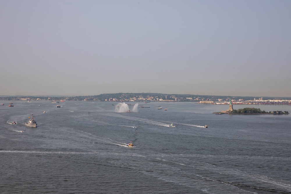 Fleet Week New York 2023: Parade of Ships