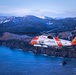 Air Station Kodiak MH-60T Jayhawk flying around Kodiak