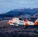 Air Station Kodiak MH-60T Jayhawk flying around Kodiak