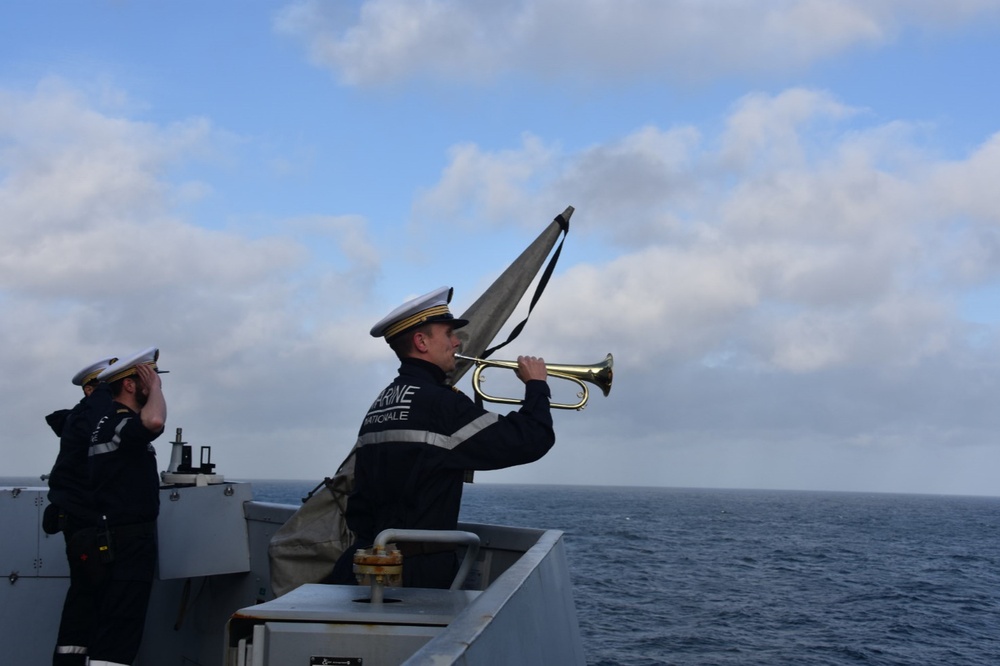 Allies conduct SAILPAST during exercise Formidable Shield 2023