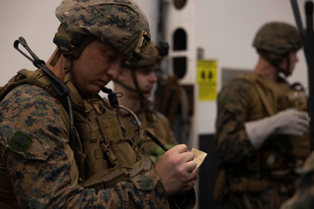 MARINES CONDUCT OPERATIONS ON USS BATAAN