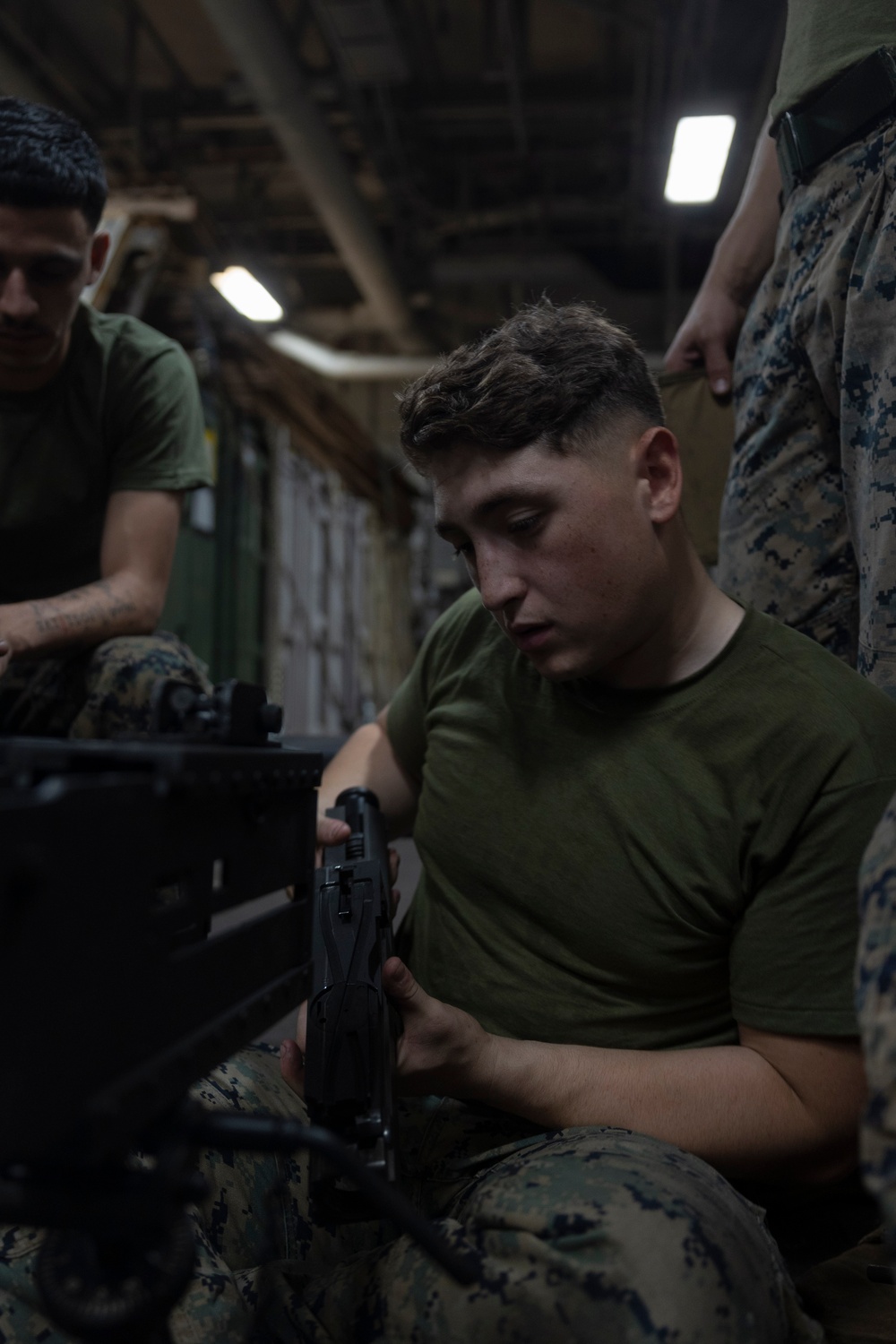 MARINES CONDUCT OPERATIONS ON USS BATAAN