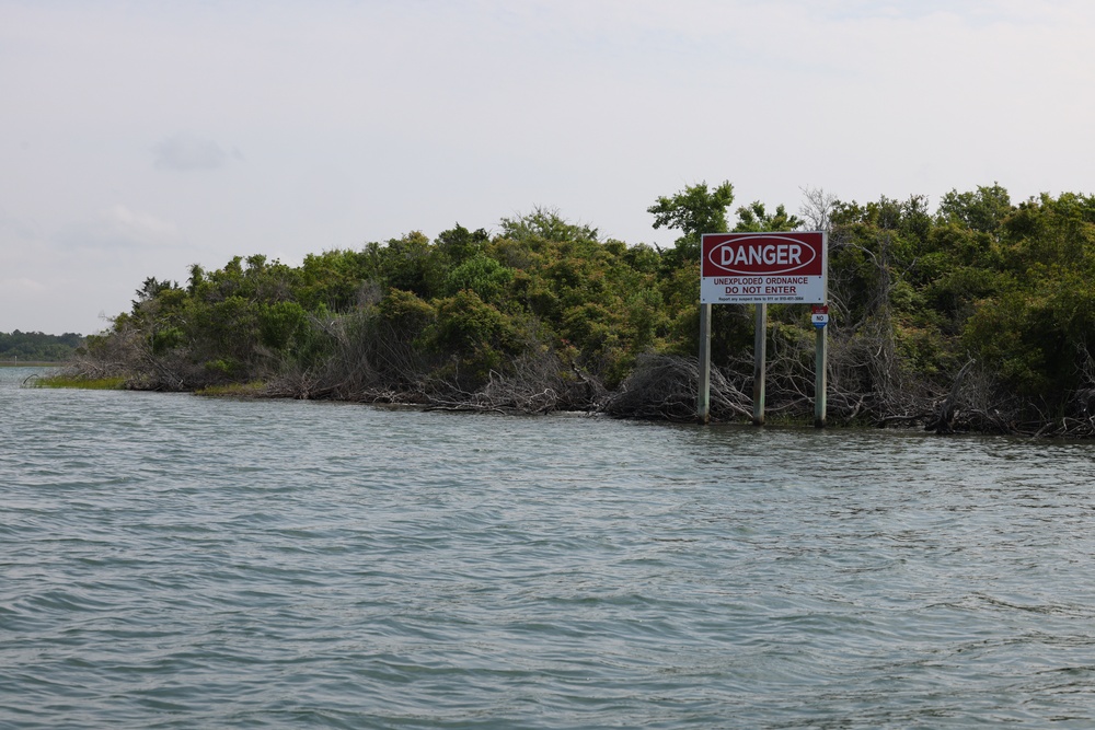 Browns Island Media Boat Ride