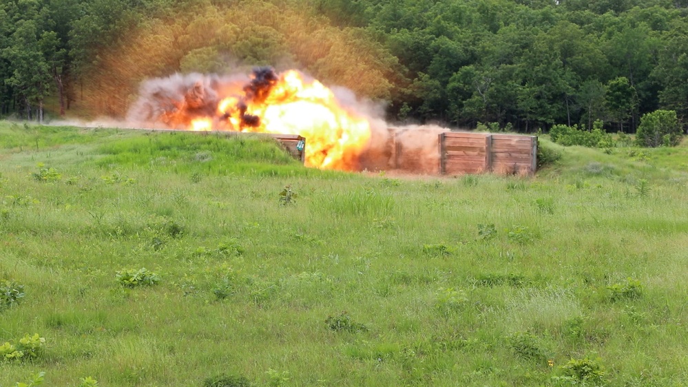 Bangalore Detonation on Camp Robinson