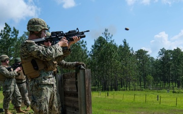 NMCB 11 Seabees Qualify with M203A1 Grenade Launcher