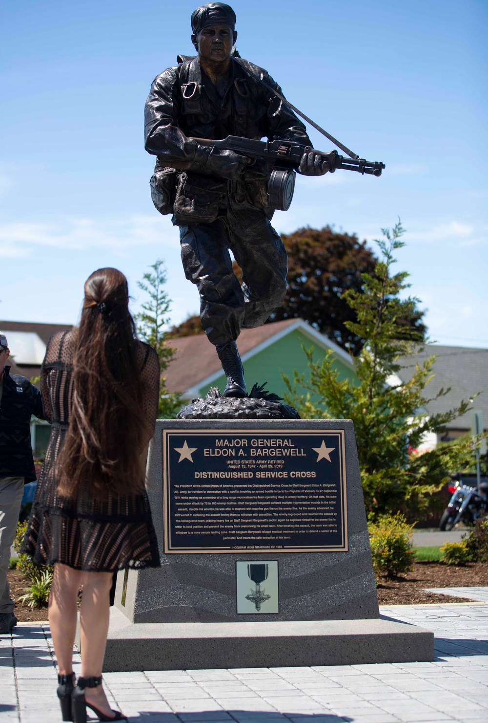 Maj. Gen. Eldon A. Bargwell Delta Park dedication