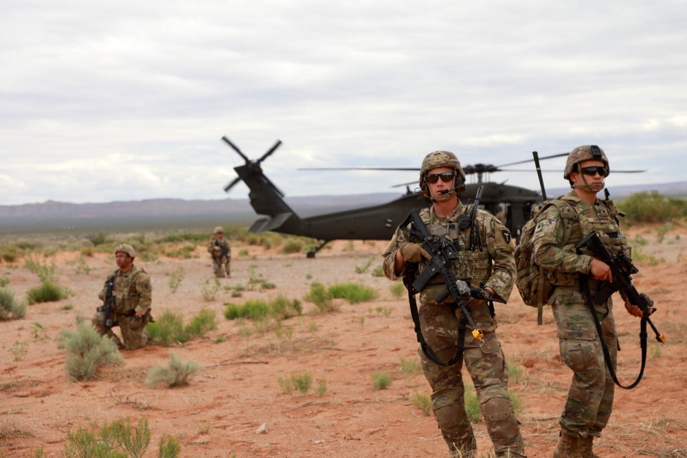 The 56th Infantry Brigade Combat Team refines tactics