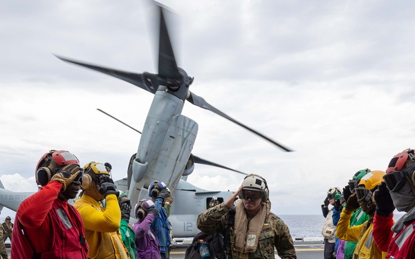 N95, OSD CAPE, and OSD Policy visit USS Bataan