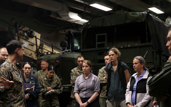 N95, OSD CAPE, AND OSD POLICY TOUR USS BATAAN