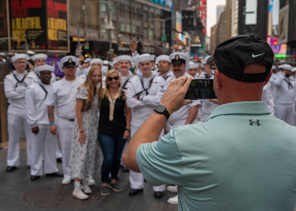 Fleet Week New York 2023: Times Square