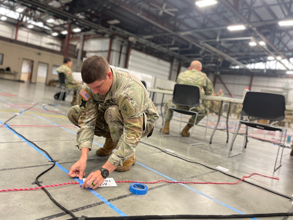 Cyclone Division races through  command post exercise