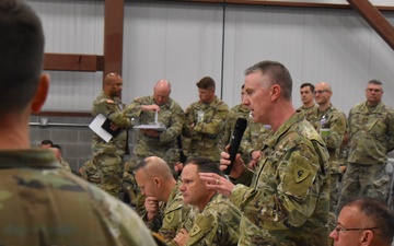 Cyclone Division races through  command post exercise