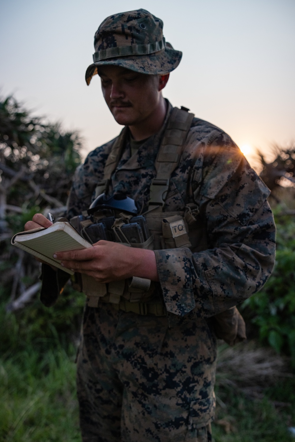 U.S. Marines conduct a joint, bilateral littoral air campaign