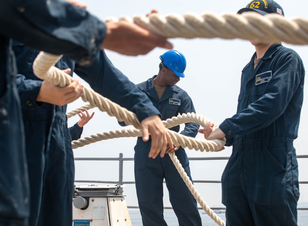 USS Robert Smalls (CG 62) Conducts Routine Operations in Philippine Sea