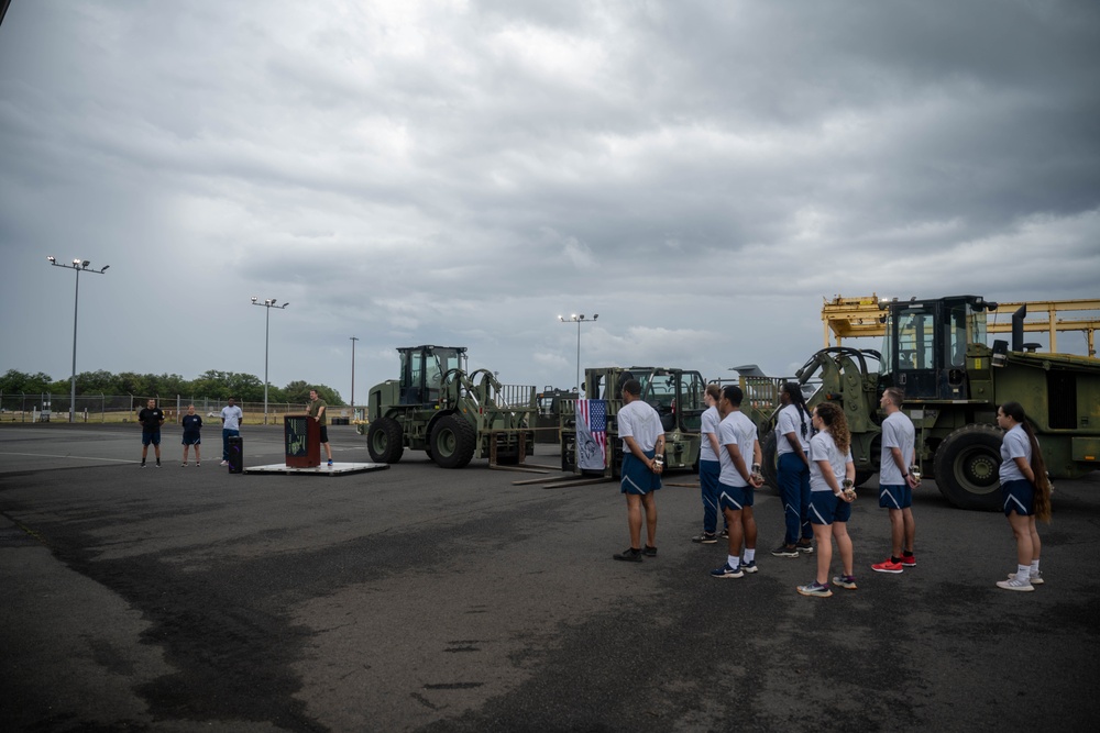 735th Air Mobility Squadron Memorial Run