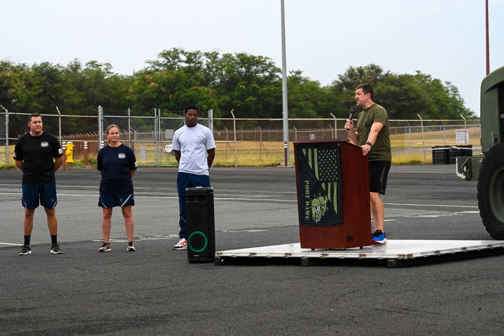 735th Air Mobility Squadron Memorial Run