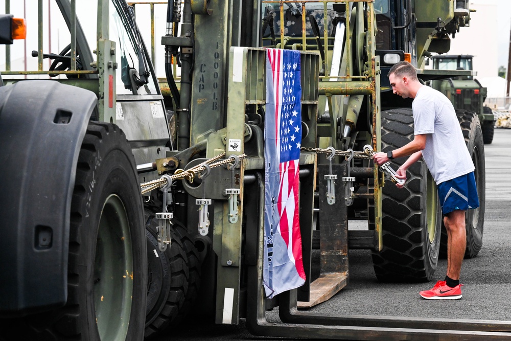 735th Air Mobility Squadron Memorial Run