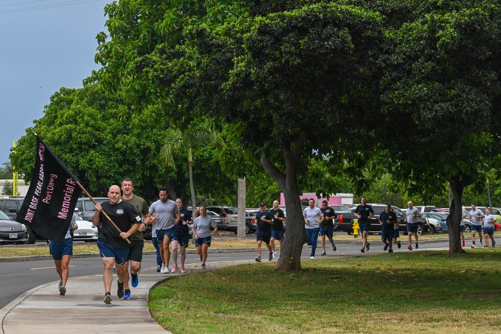 735th Air Mobility Squadron Memorial Run