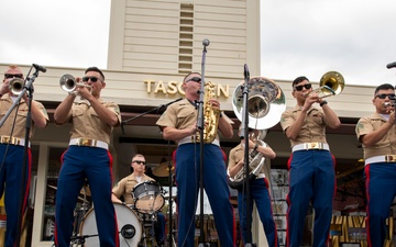 Marine Band Southwest performs during fleet week.