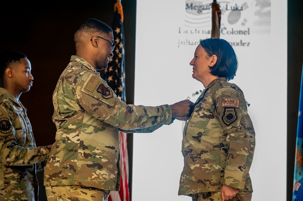 621st ACS Change of Command