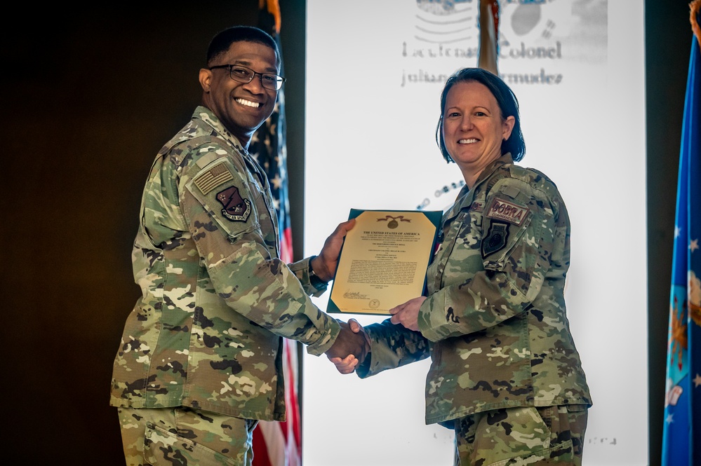 621st ACS Change of Command