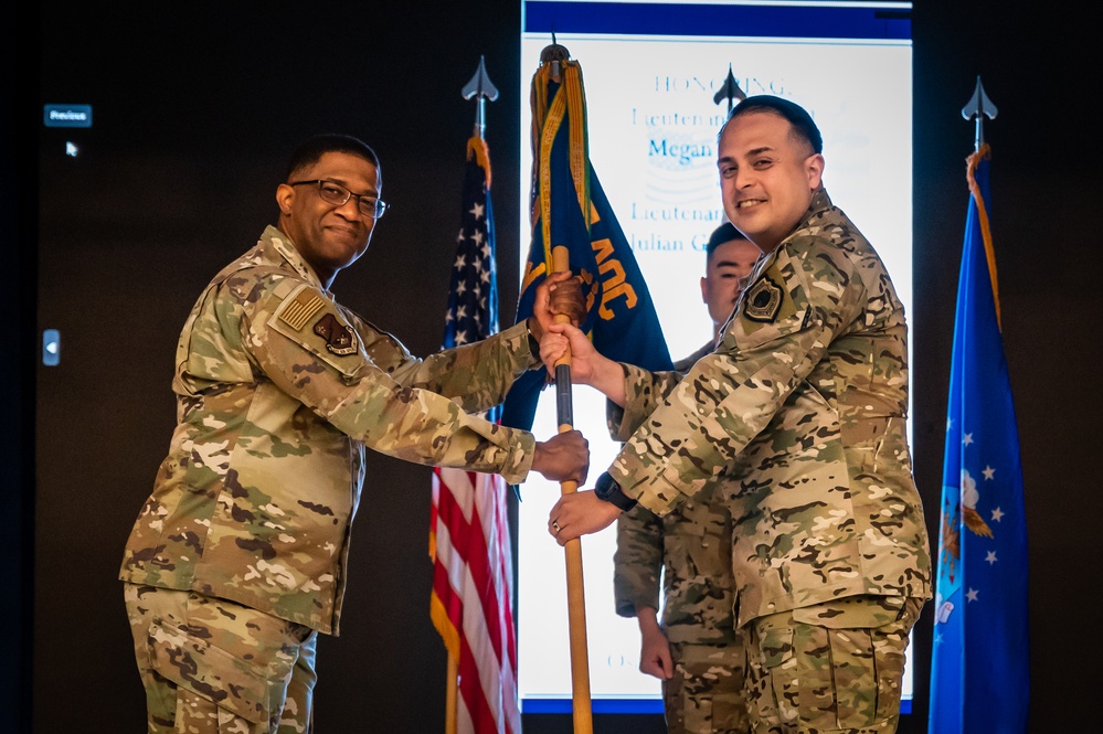 621st ACS Change of Command