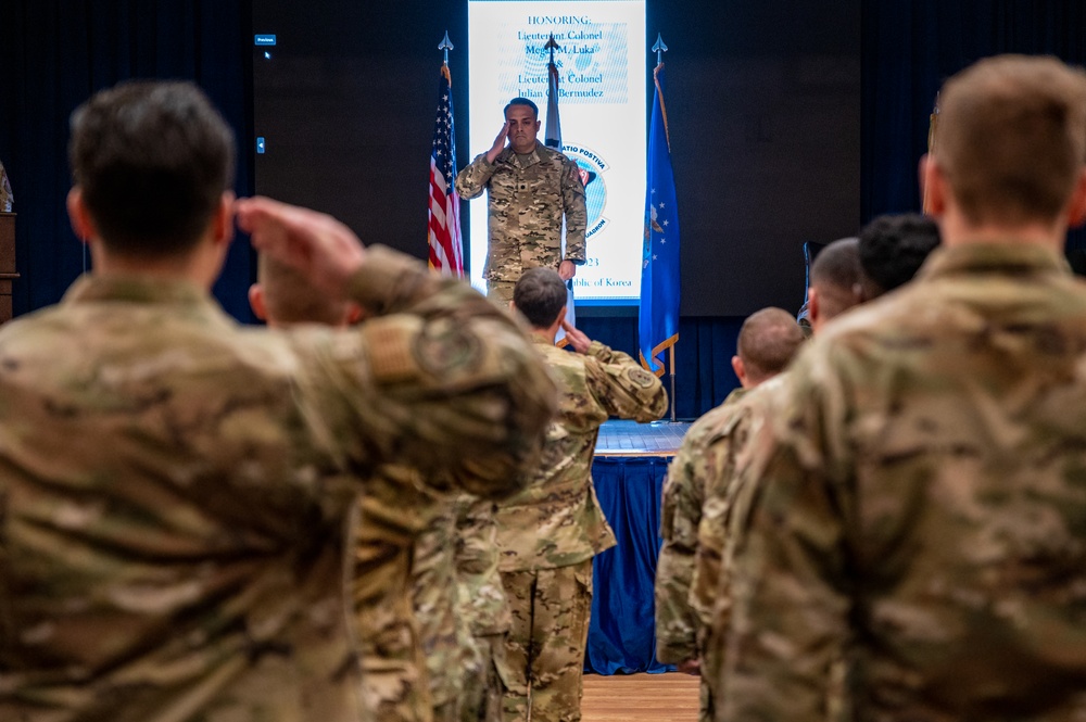 621st ACS Change of Command