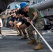 USS Anchorage RAS with USNS Tippecanoe