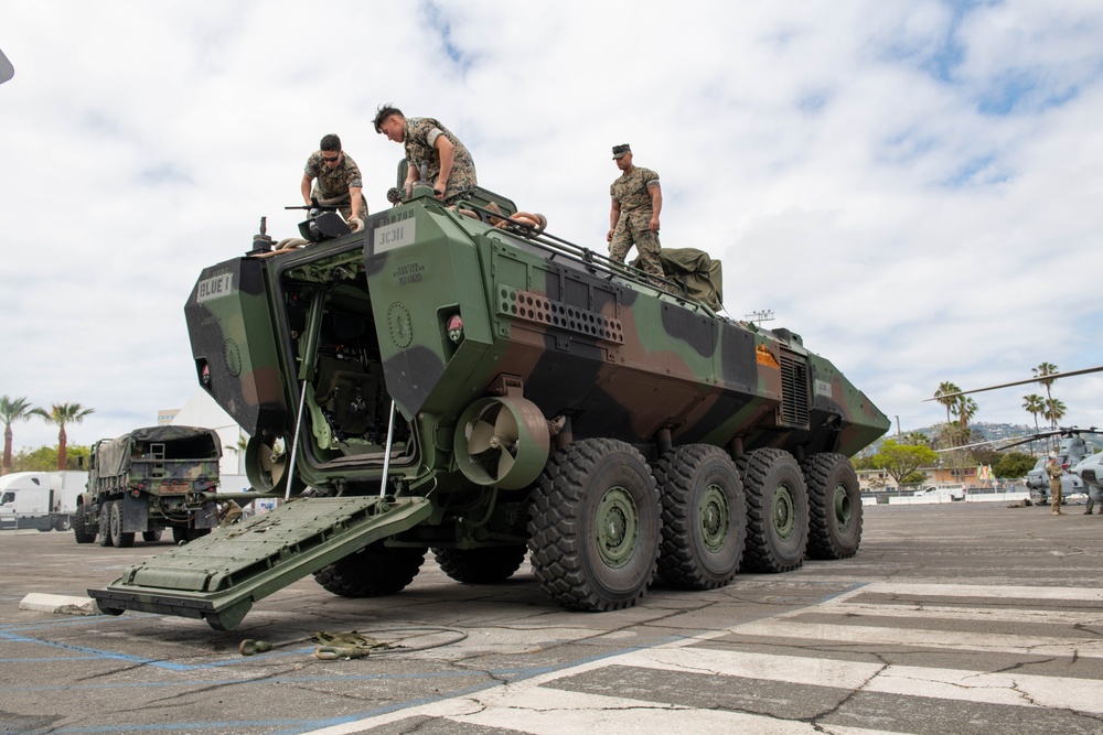 Marines Prepare For Los Angeles Fleet Week 2023