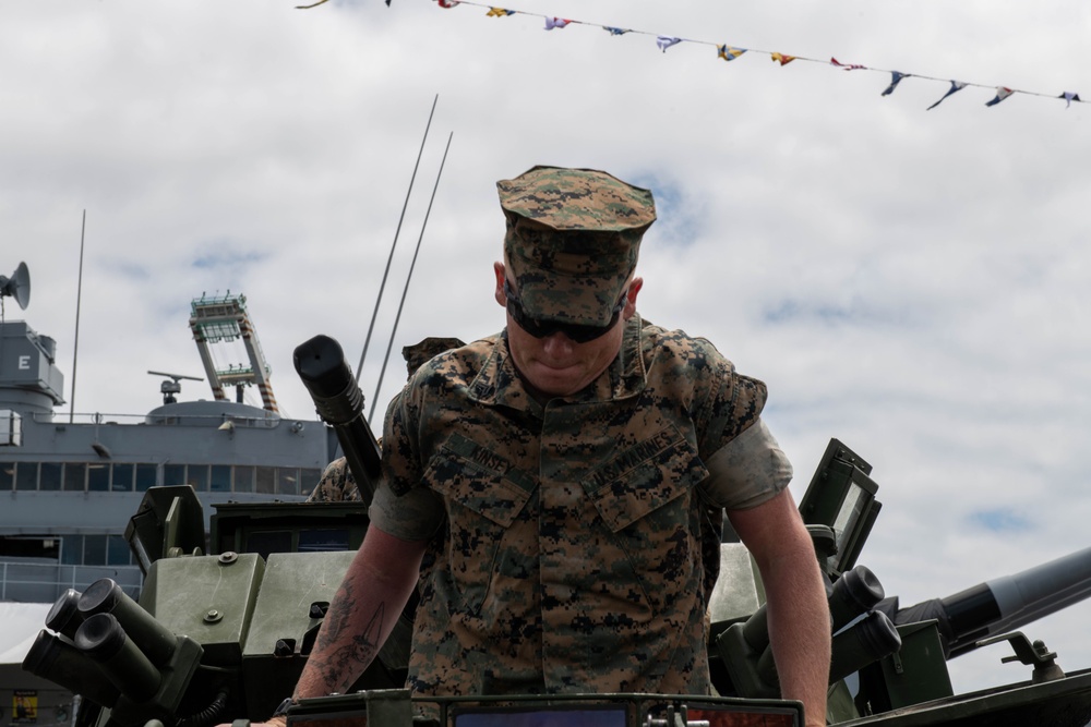 Marines Prepare For Los Angeles Fleet Week 2023