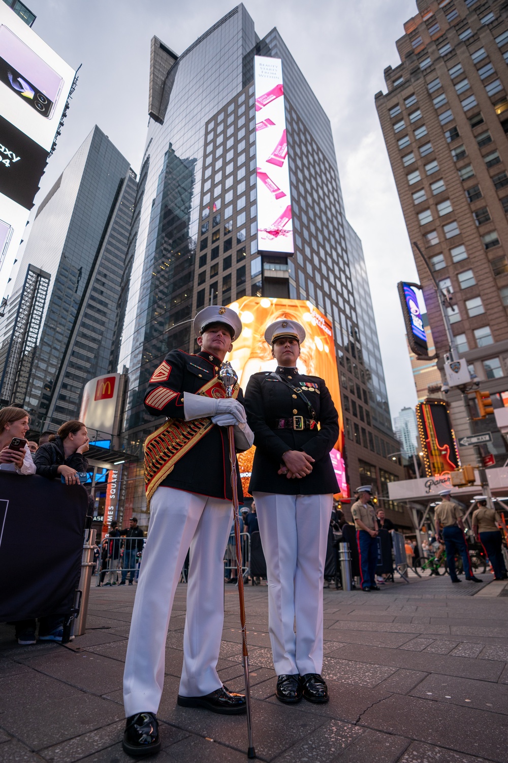 Quantico Marine Band Performs at Times Square