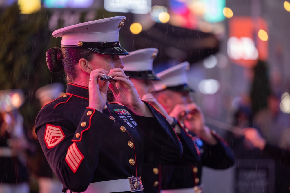 Quantico Marine Band Performs at Times Square