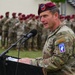 4-319th AFAR, 173rd Airborne Brigade Change of Command ceremony