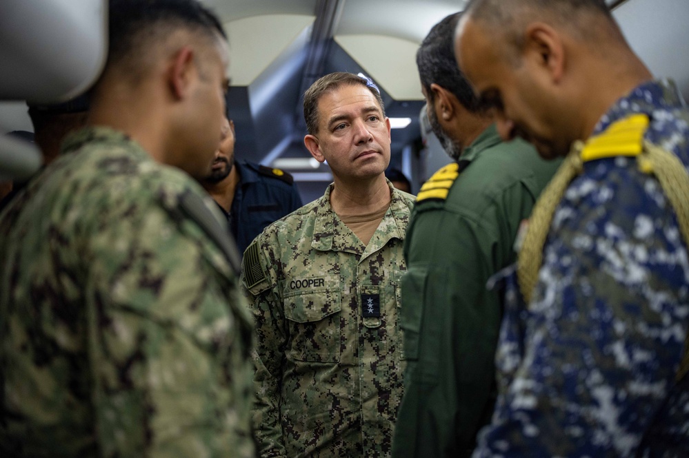 VADM Cooper Visits Indian Navy P-8I