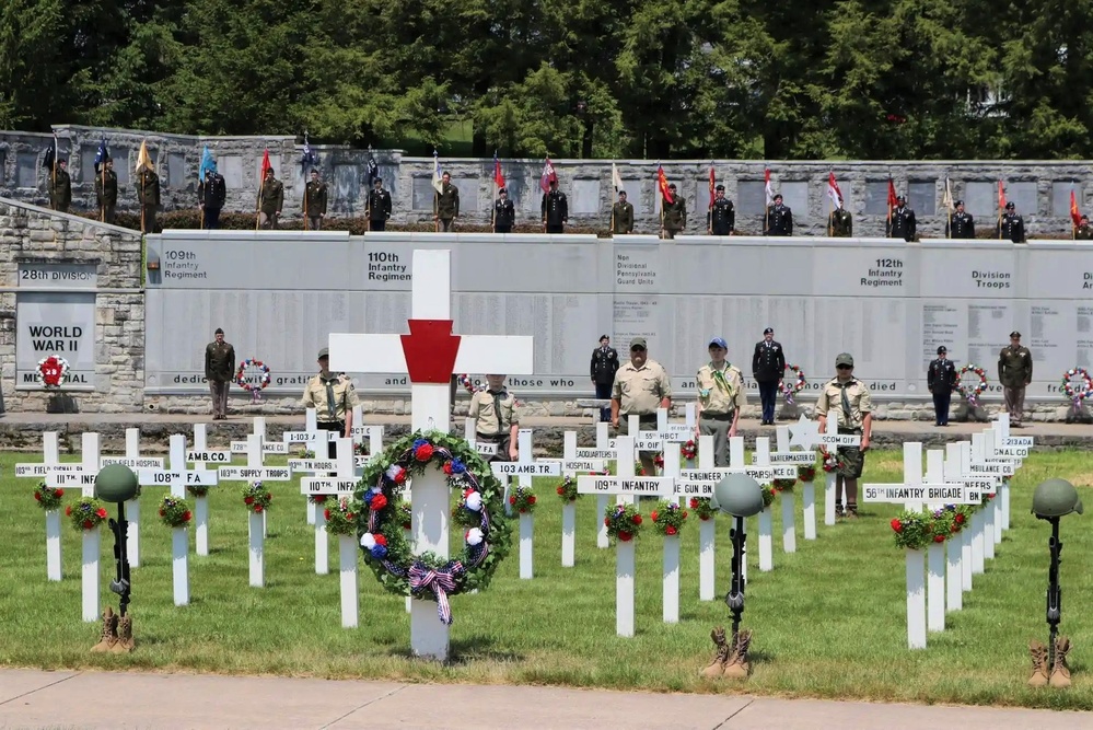 28th Infantry Division holds annual memorial service