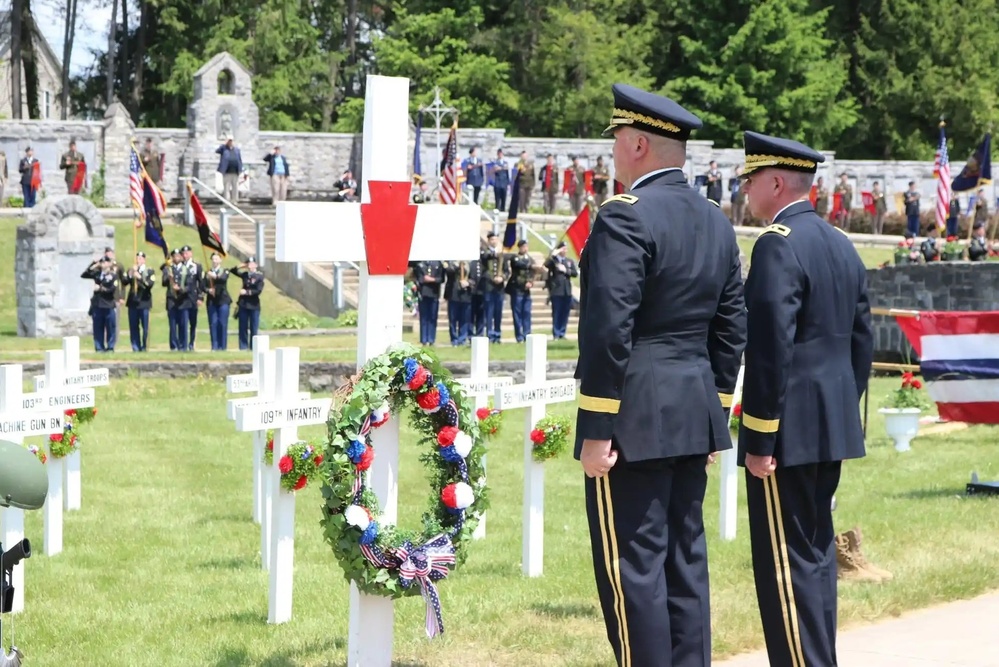 28th Infantry Division holds annual memorial service