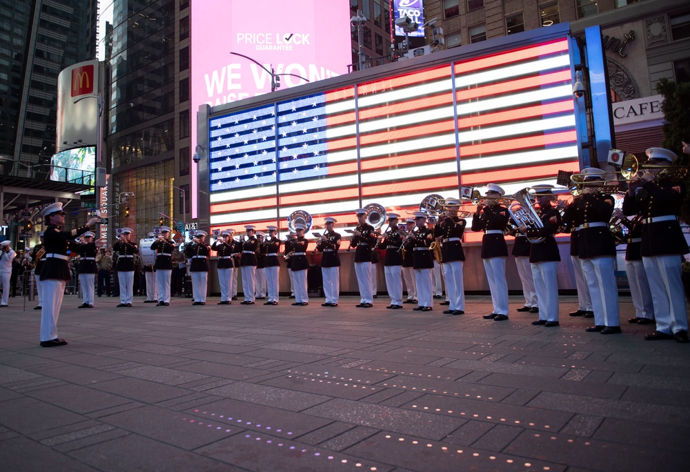 Fleet Week New York 2023: USMC in Times Square