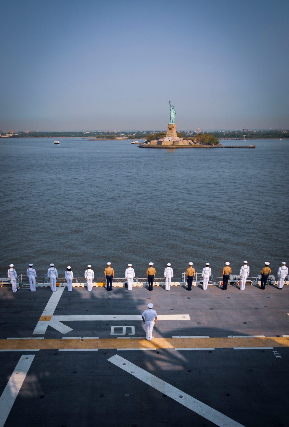 USS WASP Arrives at New York City for Fleet Week