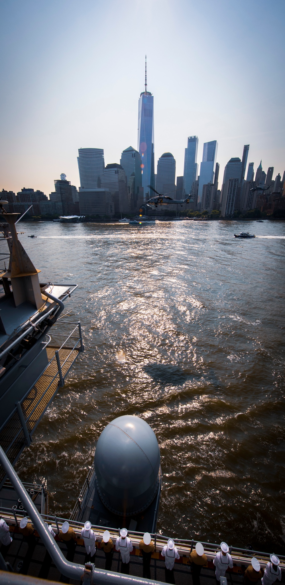 USS WASP Arrives at New York City for Fleet Week