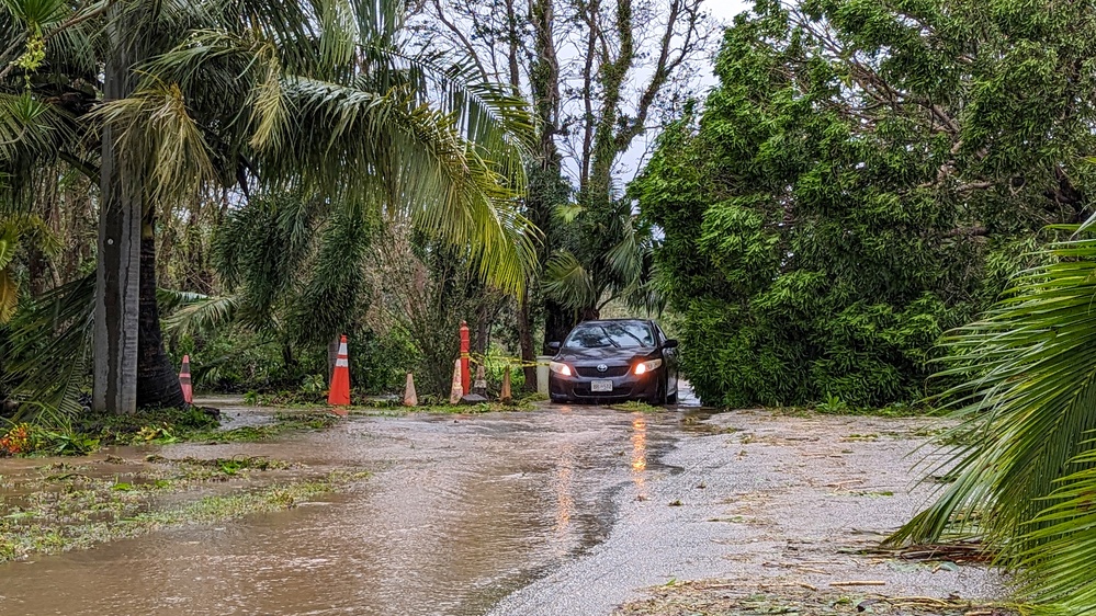 Typhoon MAWAR destruction in Guam