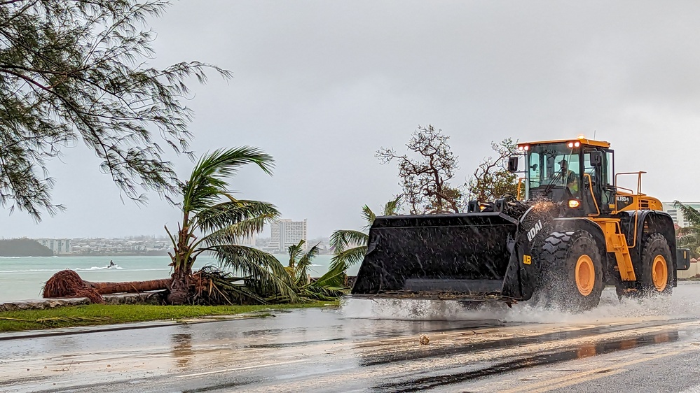 Typhoon MAWAR destruction in Guam