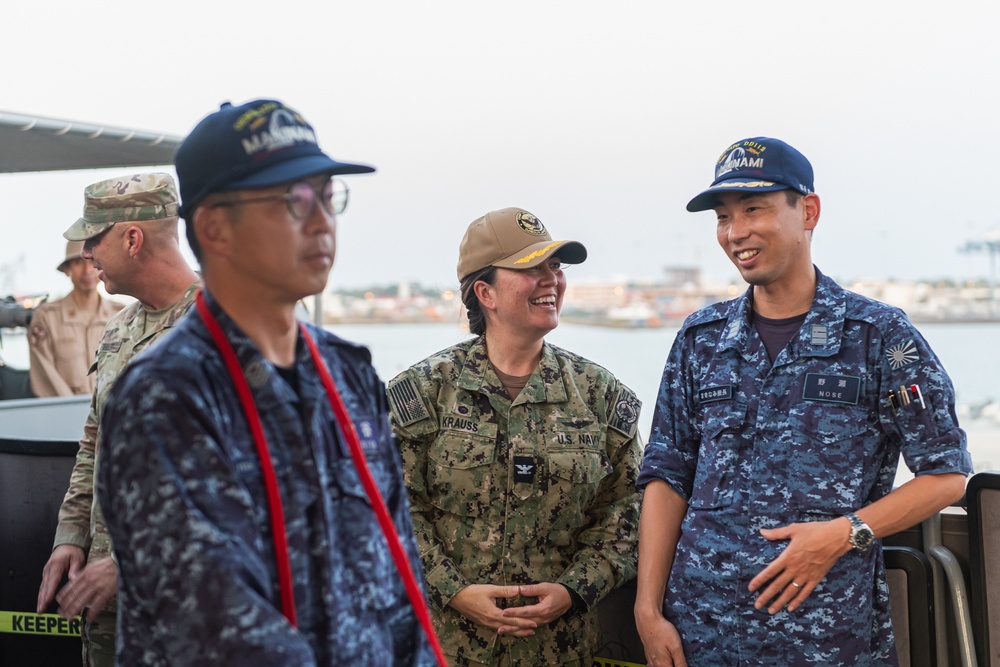 CLDJ's Leadership Tour Japanese Destroyer Makinami