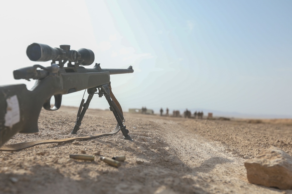 SFAB Advisors Train with soldiers of the Tunisian Armed Forces during African Lion