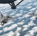 93rd EARS refuels F-22 Raptors