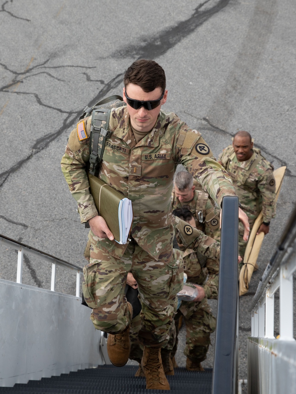 Flying to Ft. Polk