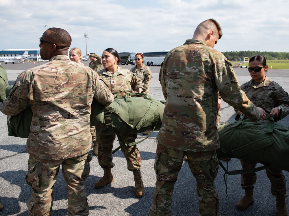 Conducting baggage detail ops